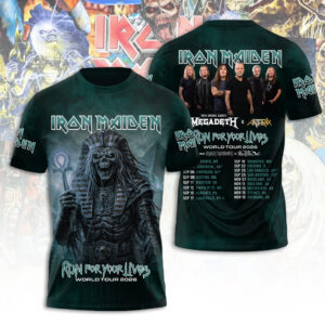 Iron Maiden Tour 2026 3D Apparel - TANTN21363