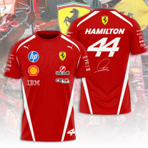 Scuderia Ferrari F1 Team x Lewis Hamilton 2026 3D Apparel - TANTN21375