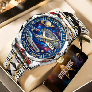 Star Trek 60th Anniversary 2026 Alloy Luxury Quartz Watch - TANTN21386