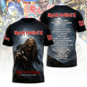 Iron Maiden Tour 2026 3D Apparel - TANTN21465