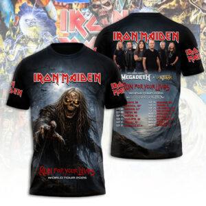 Iron Maiden Tour 2026 3D Apparel - TANTN21466
