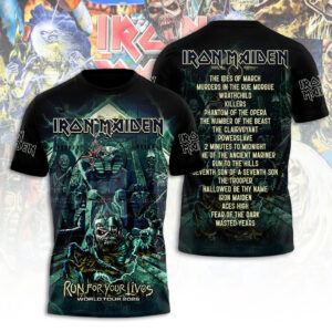 Iron Maiden Tour 2026 3D Apparel - TANTN21467