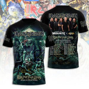 Iron Maiden Tour 2026 3D Apparel - TANTN21468