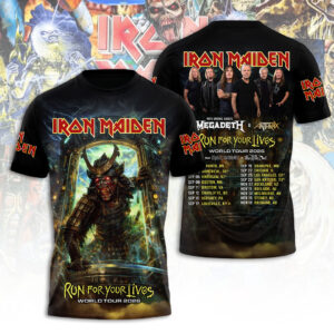 Iron Maiden Tour 2026 3D Apparel - TANTN21470