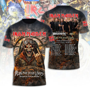 Iron Maiden Tour 2026 3D Apparel - TANTN21472