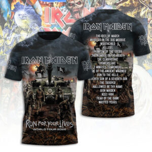 Iron Maiden Tour 2026 3D Apparel - TANTN21473