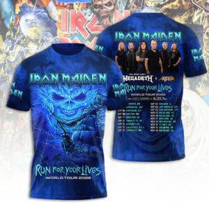 Iron Maiden Tour 2026 3D Apparel - TANTN21476
