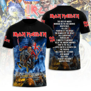 Iron Maiden Tour 2026 3D Apparel - TANTN21512