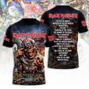 Iron Maiden Tour 2026 3D Apparel - TANTN21506