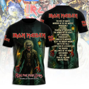 Iron Maiden Tour 2026 3D Apparel - TANTN21510