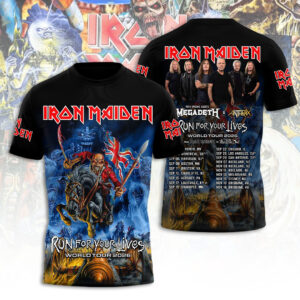 Iron Maiden Tour 2026 3D Apparel - TANTN21513