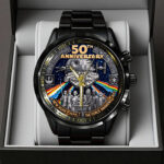 Star Wars 50th Anniversary Black Stainless Steel Watch – TANTN21523