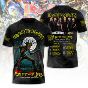Iron Maiden Tour 2026 3D Apparel - TANTN21537