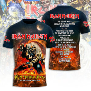 Iron Maiden Tour 2026 3D Apparel - TANTN21540