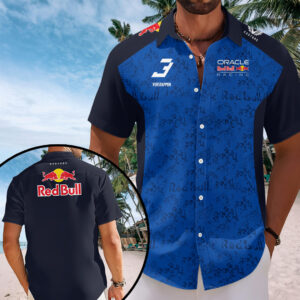 Red Bull Racing x Max Verstappen Short Sleeve Button-Down Shirt – TANTN21567