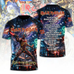 Iron Maiden Tour 2026 3D Apparel - TANTN21605