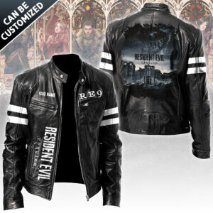 Personalized Resident Evil Requiem Motorcycle Leather Jacket - TANTN21624