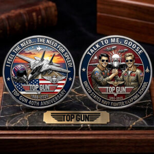 Top Gun 40th Anniversary 2026 Commemorative Coin - TANTN21638
