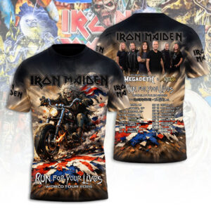 Iron Maiden Tour 2026 3D Apparel - TANTN21648