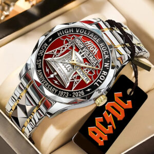 AC/DC 53rd Anniversary Alloy Luxury Quartz Watch - TANTN21650