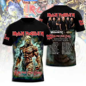 Iron Maiden Tour 2026 3D Apparel - TANTN21662