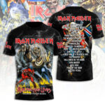 Iron Maiden Tour 2026 3D Apparel – TANTN21663