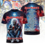 Iron Maiden Tour 2026 3D Apparel – TANTN21711