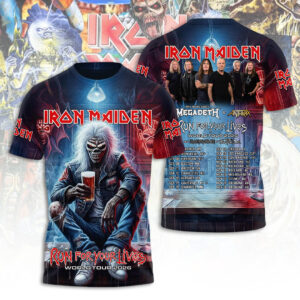 Iron Maiden Tour 2026 3D Apparel - TANTN21712