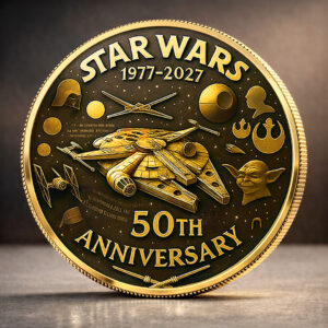 Star Wars 50th Anniversary Commemorative Coin - TANTN21736