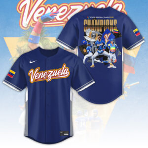 Venezuela World Baseball Classic 2026 Baseball Jersey - TANTN21753