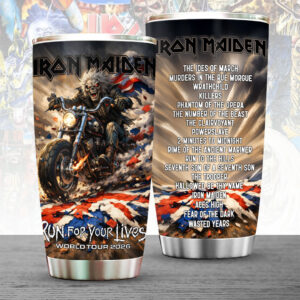 Iron Maiden Tour 2026 Tumbler Cup - TANTN21819