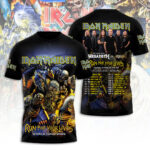 Iron Maiden Tour 2026 3D Apparel – TANTN21830