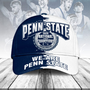 Penn State Nittany Lions Wrestling 2026 National Champions Classic Cap – TANTN21869