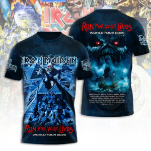Iron Maiden Tour 2026 3D Apparel - TANTN21872