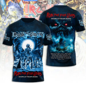 Iron Maiden Tour 2026 3D Apparel - TANTN21873