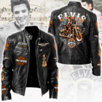 Elvis Presley Motorcycle Leather Jacket – TANTN21905