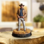Chuck Norris Custom Shape Acrylic Plaque – TANTN21925