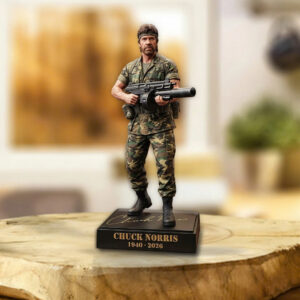 Chuck Norris Custom Shape Acrylic Plaque - TANTN21929