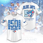 Toronto Blue Jays 50th Anniversary Baseball Jersey – TANTN21949