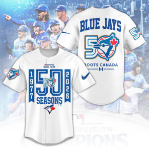 Toronto Blue Jays 50th Anniversary Baseball Jersey - TANTN21949