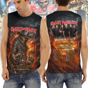 Iron Maiden 2026 World Tour 3D O-neck Tank Top – TANTN21975