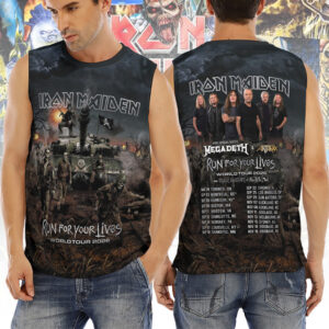 Iron Maiden 3D O-neck Tank Top – TANTN21978