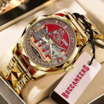 Tampa Bay Buccaneers 50th Anniversary Alloy Luxury Quartz Watch – MAITM15003