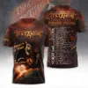 Testament Tour 2026 3D Apparel - TANTN21861