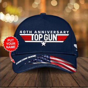 Personalized Top Gun 40th Anniversary 2026 Classic Cap – TANTN21623