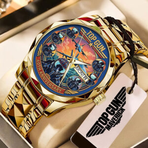 Top Gun 40th Anniversary Alloy Luxury Quartz Watch - TMTHU4221