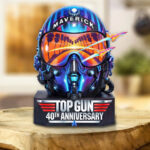 Top Gun 40th Anniversary Custom Shape Acrylic Plaque – TMTHU4236