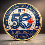 Toronto Blue Jays 50th Anniversary Commemorative Coin – MAITM15231