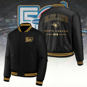 Toronto Blue Jays 50th Anniversary Varsity Jacket - TANTN21944