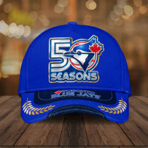 Toronto Blue Jays 50th Anniversary Classic Cap - TANTN21957